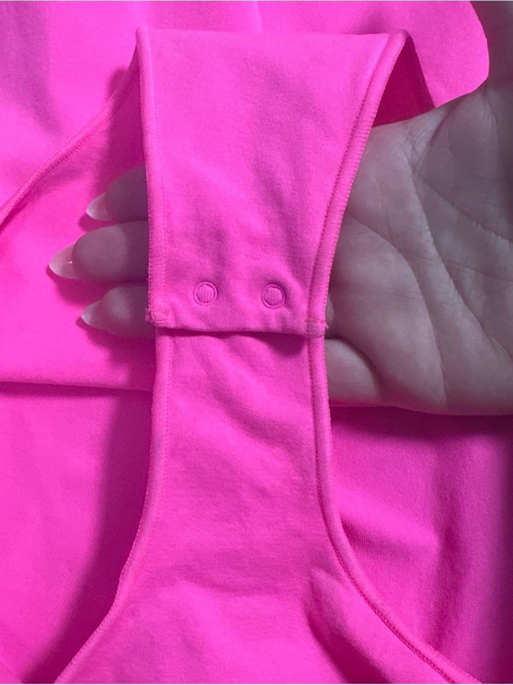 💖 SKIMS Hot Pink Tank Bodysuit L-XL Like New • Back to School Ready! 💖 - Picture 4 of 8
